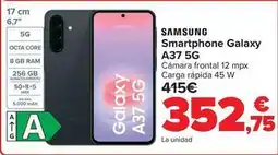 Carrefour Samsung - smartphone galaxy a37 5g oferta