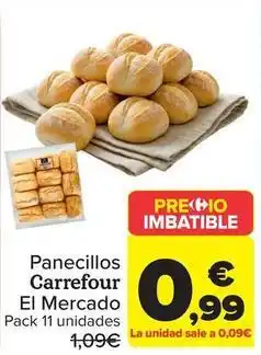 Carrefour Carrefour el mercado - panecillos oferta
