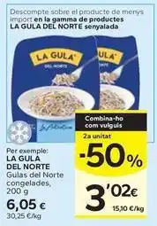 Caprabo La gula del norte - gulas del norte congelades oferta