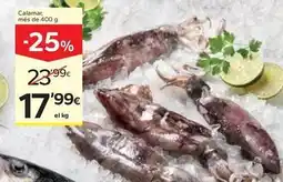 Caprabo Calamar oferta
