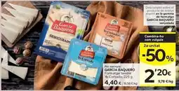 Caprabo García baquero - formatge tendre ya cortado oferta