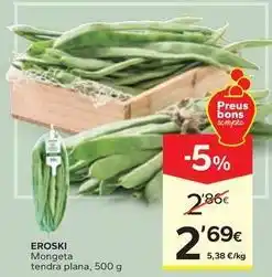 Caprabo Eroski - mongeta tendra plana oferta