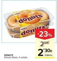 Caprabo Donuts - glace oferta