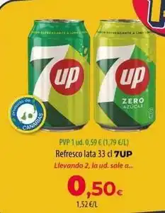 Spar La Palma 7 up - refresco oferta