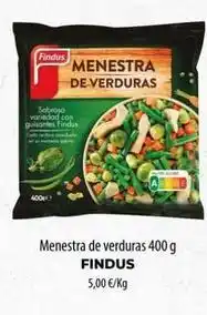 Spar La Palma Findus - menestra de verduras oferta