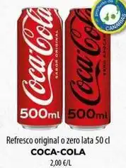 Spar La Palma Coca-cola - refresco original o zero oferta