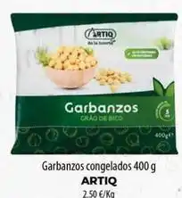 Spar La Palma Artiq - garbanzos congelados oferta