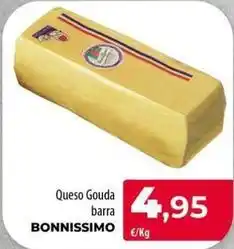 Spar La Palma Bonnissimo - queso gouda barra oferta