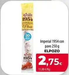 Spar La Palma Elpozo - imperial 1954 con pavo oferta