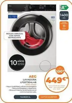 Pascual Martí Aeg - lavadora lfsr7304l4b oferta