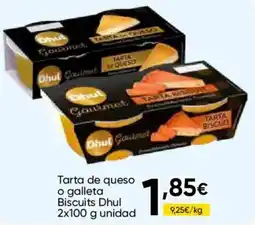 Cash FROIZ Dhul Gourmet Tarta de queso o galleta oferta