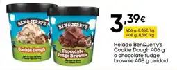 Cash FROIZ Ben&Jerry's cookie dough o chocolate fudge brownie oferta