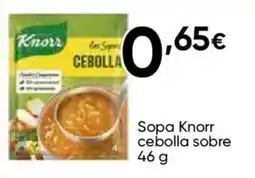 Cash FROIZ Knorr sopa cebolla oferta