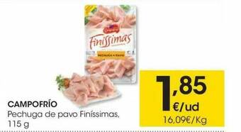 Eroski Campofrío Pechuga De Pavo Finíssimas oferta