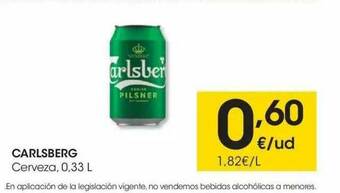 Eroski Carlsberg Cerveza oferta