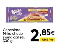 Cash FROIZ Milka chocolate choco swing galleta oferta
