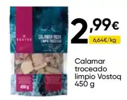 Cash FROIZ Vostoq calamar troceado limpio oferta