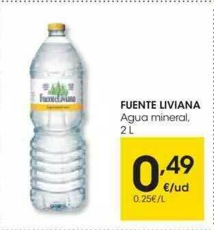 Eroski Fuente Liviana Agua Mineral oferta