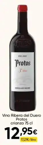 Cash FROIZ Protos vino ribera del duero crianza oferta
