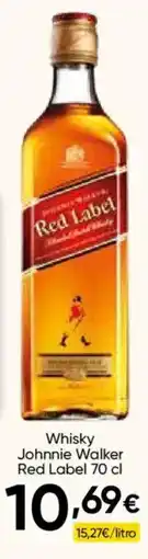 Cash FROIZ Whisky Johnnie Walker Red Label oferta