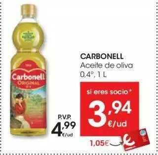 Eroski Carbonell Aceite De Oliva 0.4° oferta