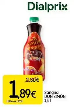 Dialprix Don Simón sangría oferta