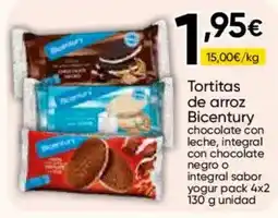 Cash FROIZ Bicentury tortitas de arroz oferta