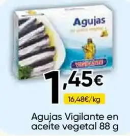 Cash FROIZ Agujas Vigilante en aceite vegetal oferta
