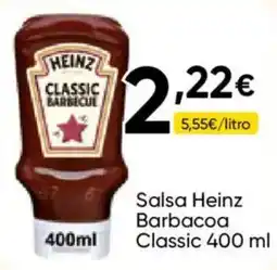 Cash FROIZ Heinz salsa barbacoa classic oferta