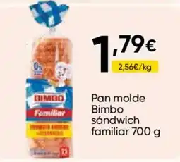 Cash FROIZ Dimbo pan molde sandwich familiar oferta