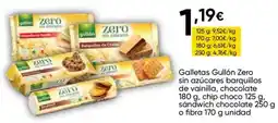 Cash FROIZ Galletas Gullón Zero oferta