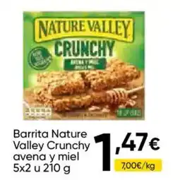 Cash FROIZ Nature Valley Crunchy avena y miel oferta
