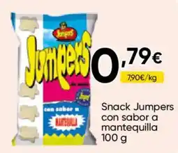 Cash FROIZ Jumpers snack con sabor a mantequilla oferta