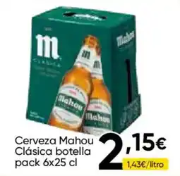 Cash FROIZ Mahou Clásica oferta