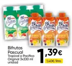 Cash FROIZ Bifrutas Pascual Tropical o Pacífico Original oferta