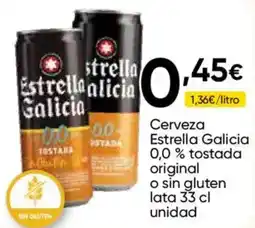 Cash FROIZ Estrella Galicia 0,0 % tostada original oferta