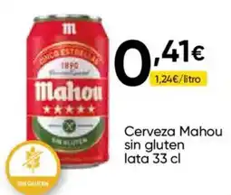 Cash FROIZ Mahou cerveza sin gluten oferta