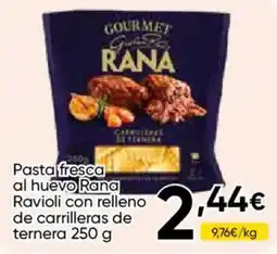Cash FROIZ Rana ravioli con relleno de carrilleras de ternera oferta