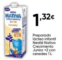 Cash FROIZ Nestlé Nativa Crecimiento Junior +2 con cereales oferta