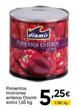 Cash FROIZ diamir pimientos enteros extra oferta