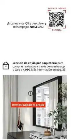 IKEA Ikea - escamee este opy désecutre mas espejo oferta