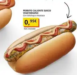 IKEA Perrito caliente sueco vegetariano oferta