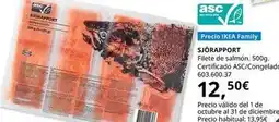 IKEA Ikea - filete de salmón oferta