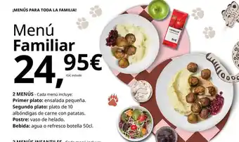 Menu familiar