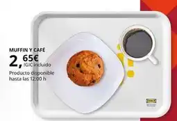 IKEA Muffin y café oferta