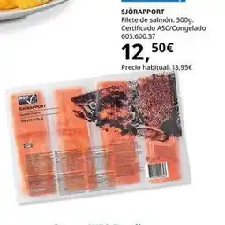 IKEA Filete de salmón oferta