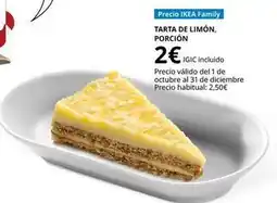 IKEA Ikea - tarta de limón, porción oferta