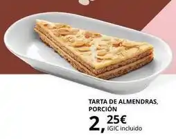 IKEA Tarta de almendras porcion oferta