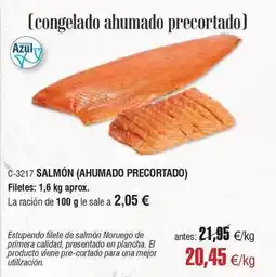 Abordo Salmón (ahumado precortado) oferta