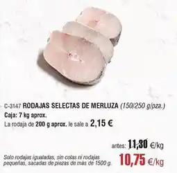 Abordo Solo - rodajas selectas de merluza oferta